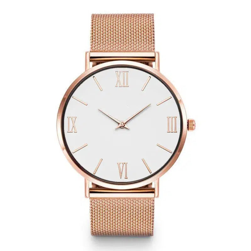 Cheky - Timeless Elegance Mesh Watch