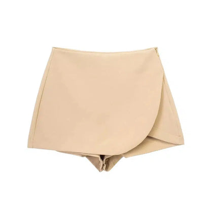 Cheky - Casual Mini Asymmetrical Skirts Shorts