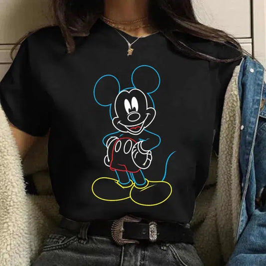 Cheky - Mickey Minnie Casual Tee