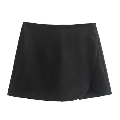 Cheky - Casual Mini Asymmetrical Skirts Shorts