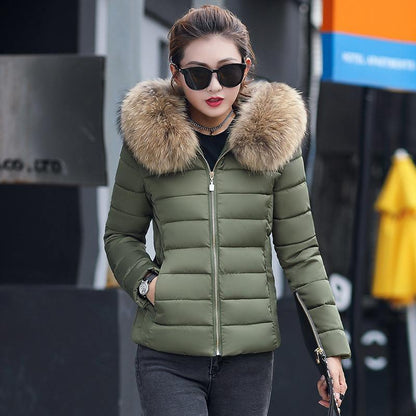 Cheky - Slim cotton padded jacket and down jacket