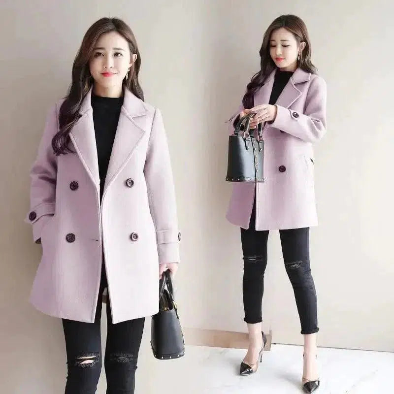 Cheky - Wool jackets, medium and long cardigans, fashion splicing